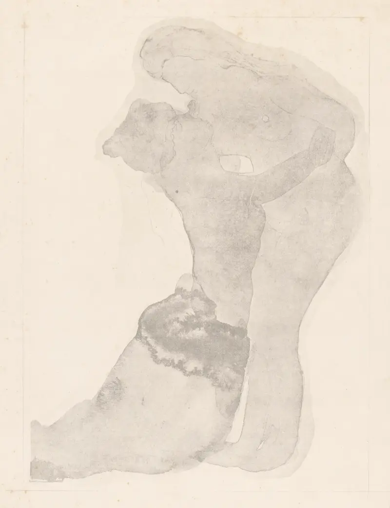 Couple embracing, Auguste Rodin