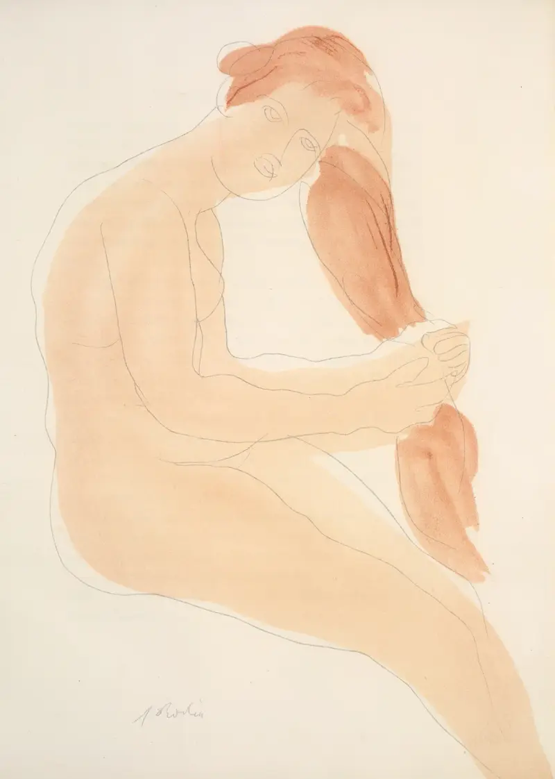 Der Garten der Martern, Tafel 3 von Auguste Rodin