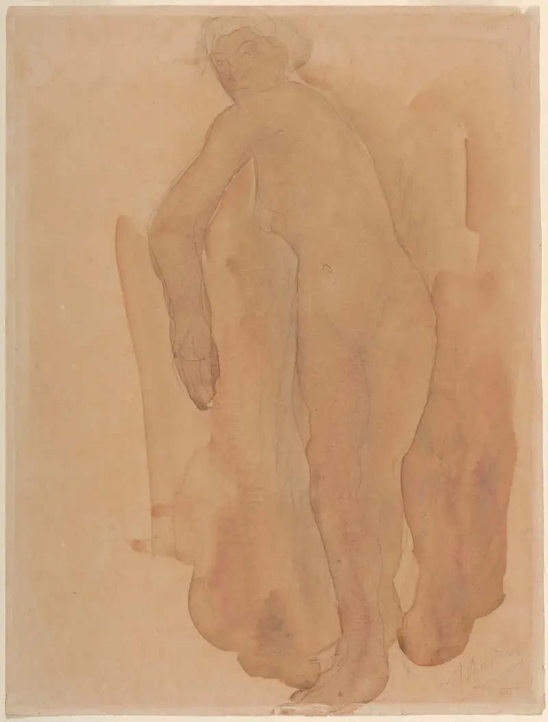 Nude, Auguste Rodin