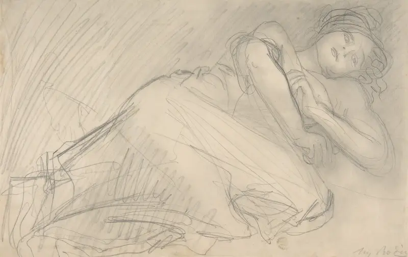The Abandoned, Auguste Rodin