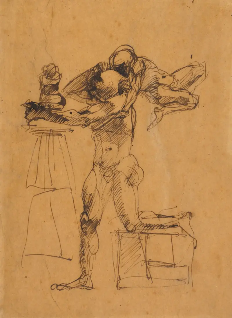 Das Genie des Bildhauers von Auguste Rodin