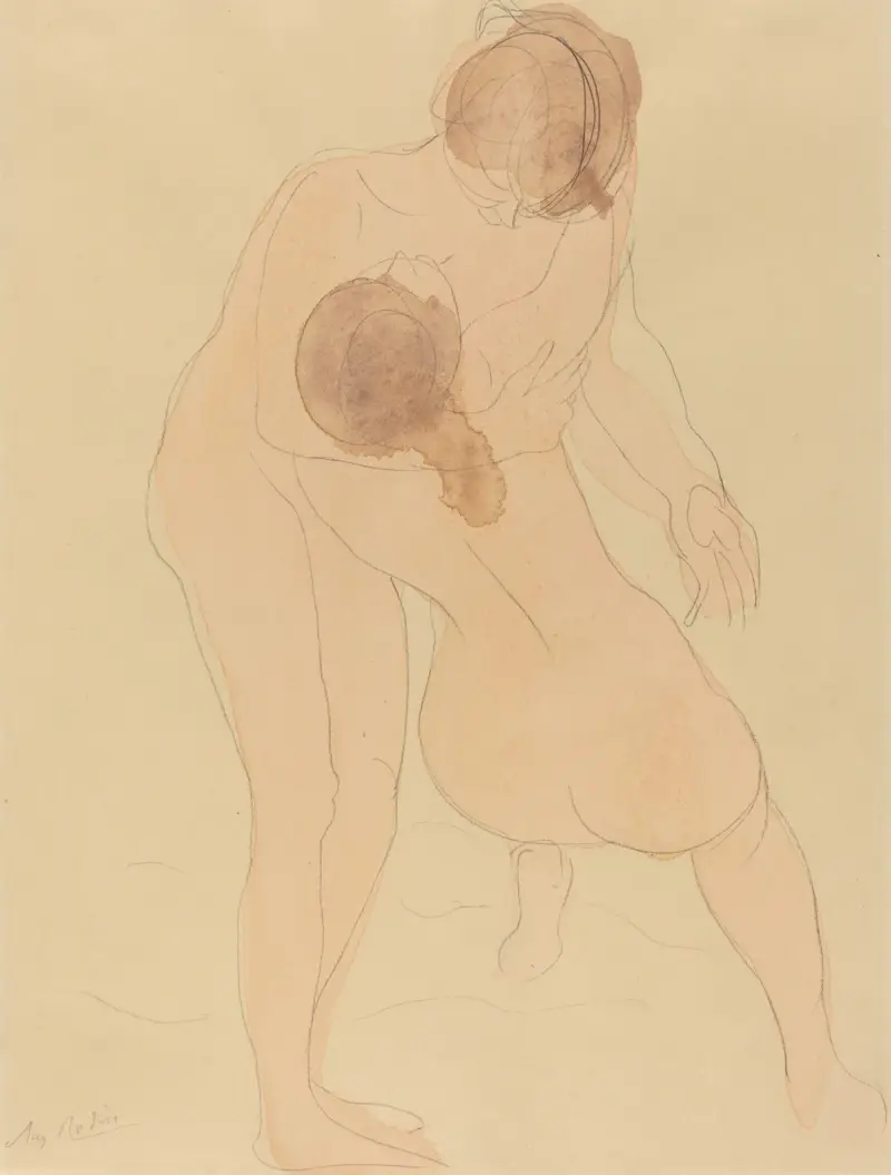 Two Figures, Auguste Rodin