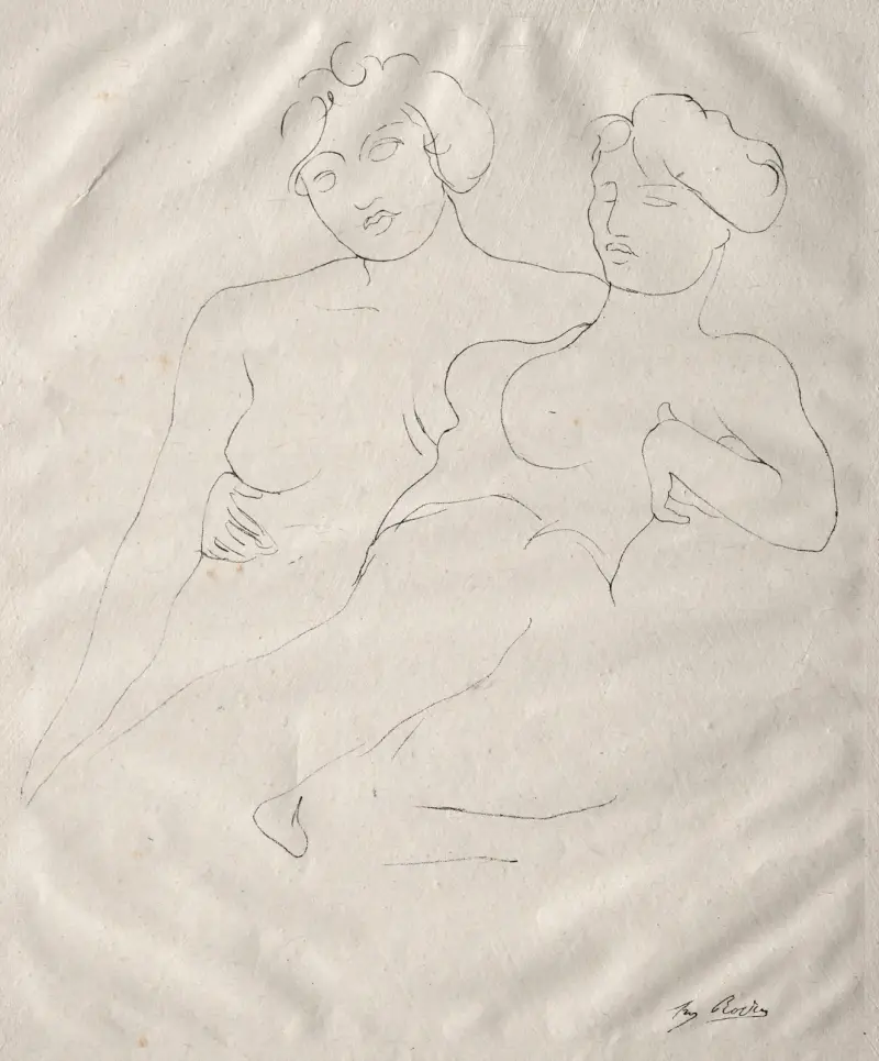 Zwei Figuren von Auguste Rodin