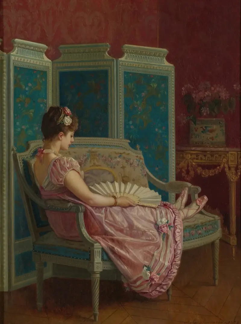Zahálčivé myšlenky, Auguste Toulmouche