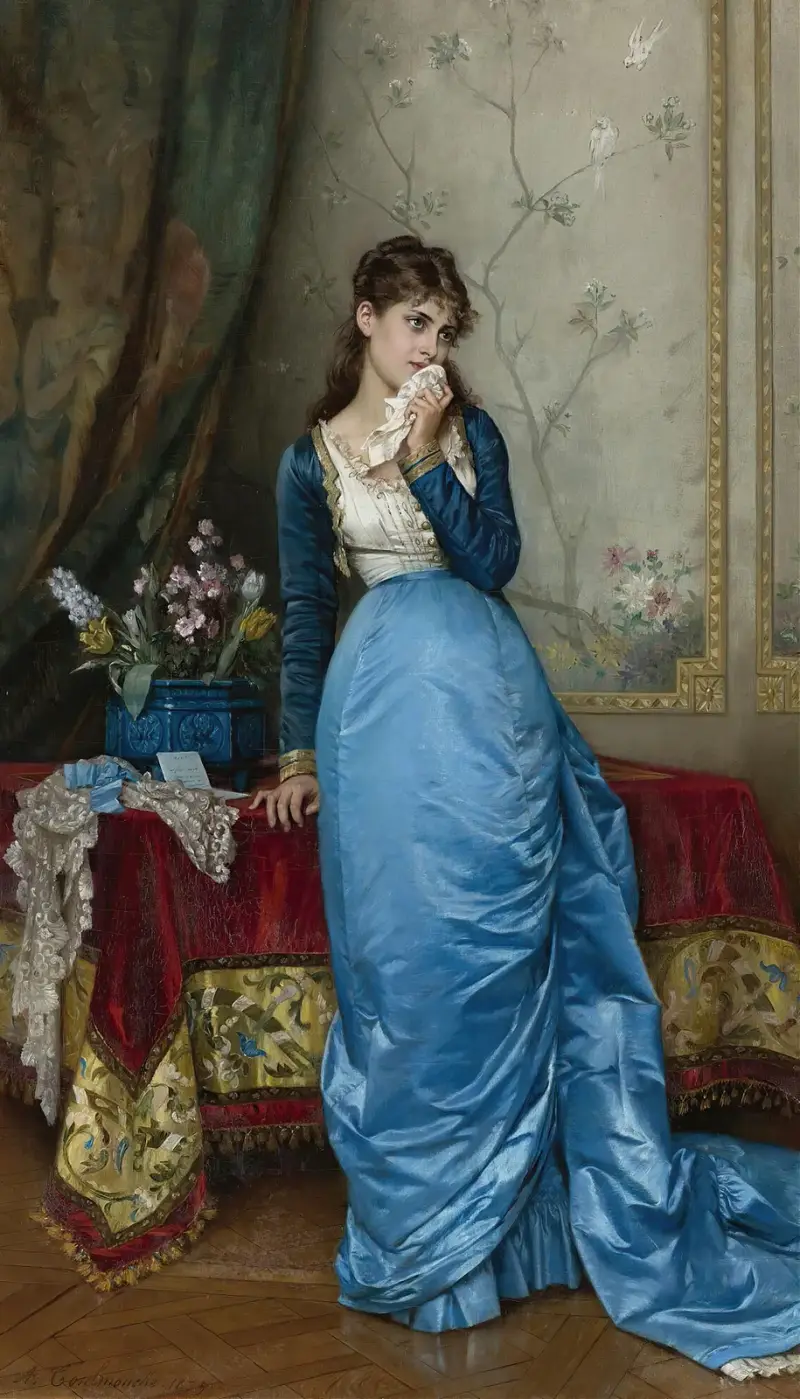 Der Brief von Auguste Toulmouche