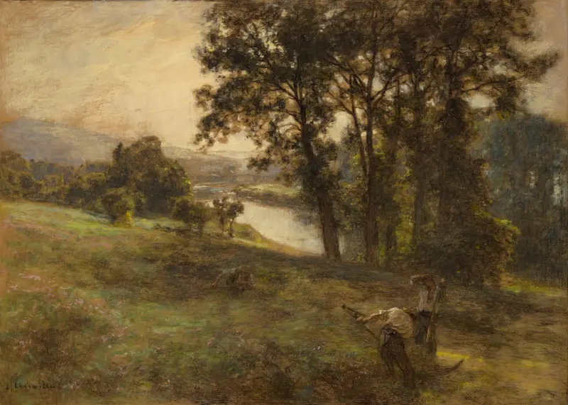 Hay Harvest av Léon Augustin Lhermitte