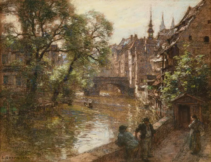 Norimberský most, Léon Augustin Lhermitte