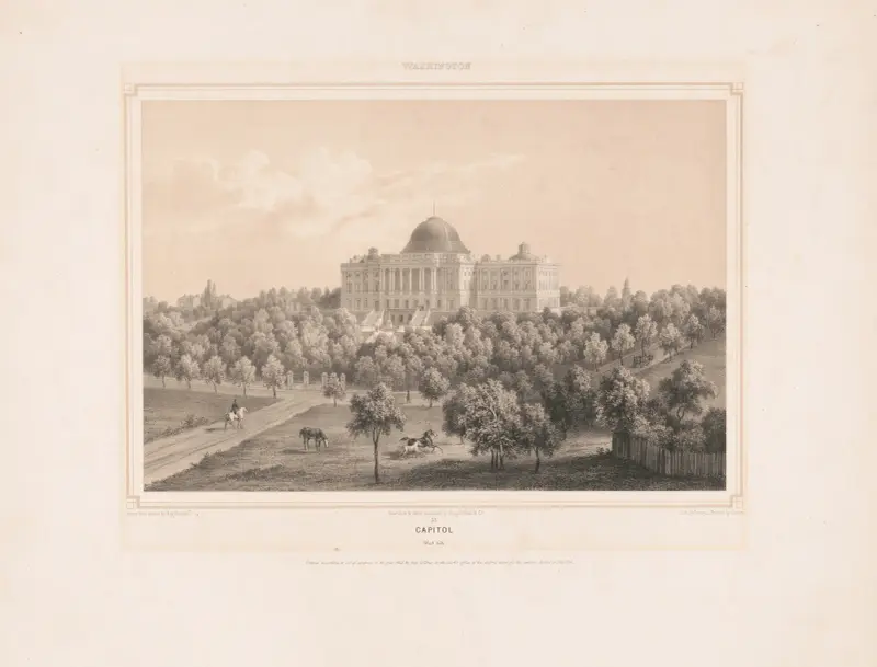 Capitol (west side) av Augustus Köllner