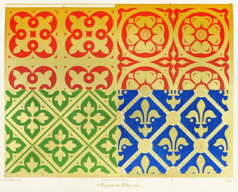 Szaty na alby. 1, Augustus Pugin