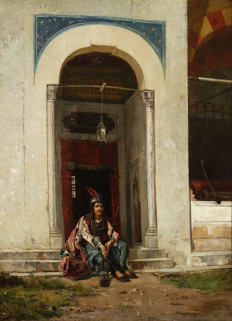 Mosque guard, Stanisław Chlebowski