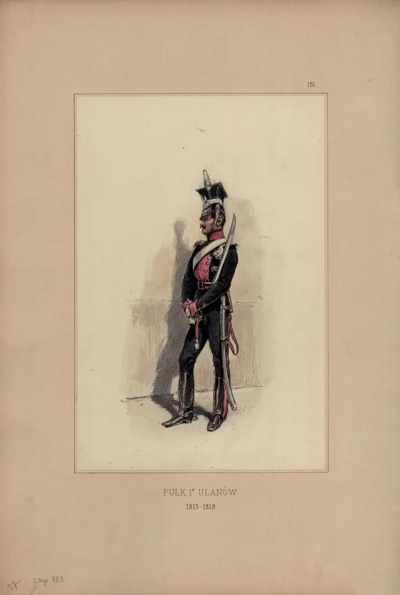 1. Ulanenregiment 1815–1818 von Bronisław Gembarzewski