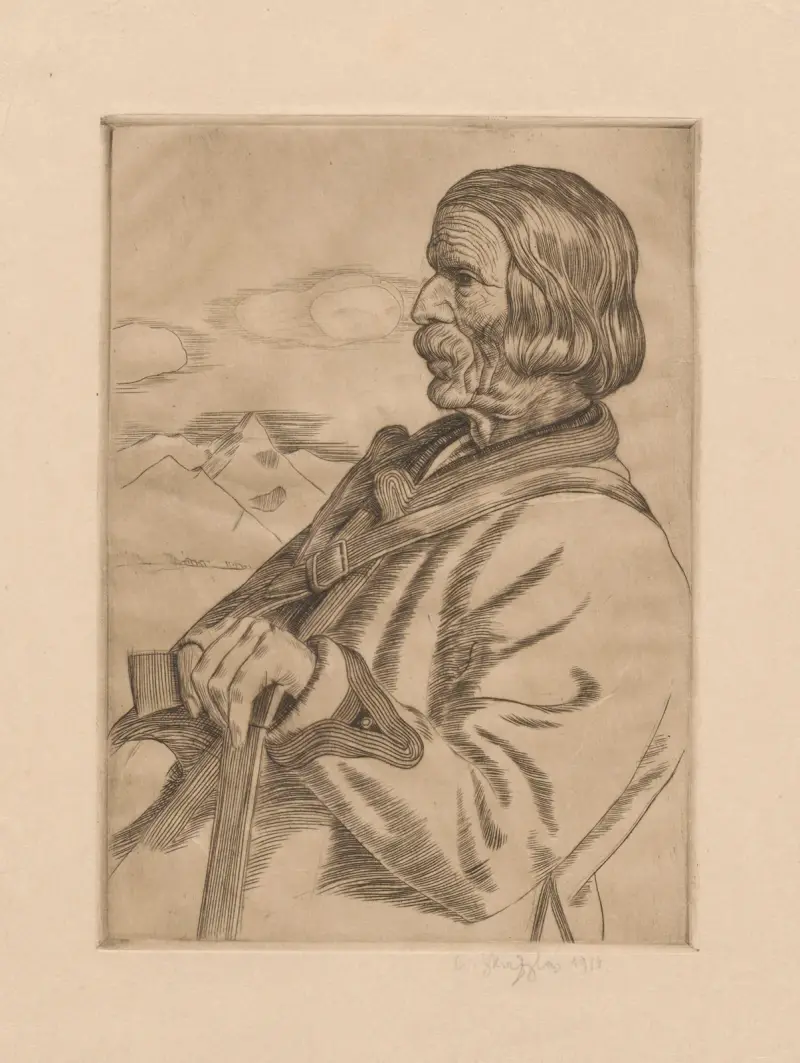 Profil górala, Władysław Skoczylas