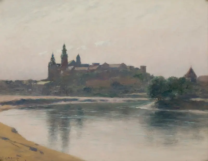 Wawel od strony Wisły, Stanisław Witkiewicz