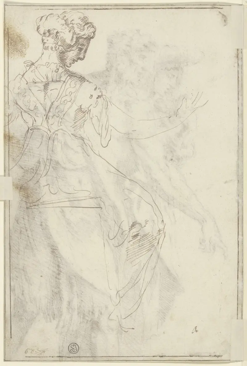 Sitzende Frau von Baccio Bandinelli