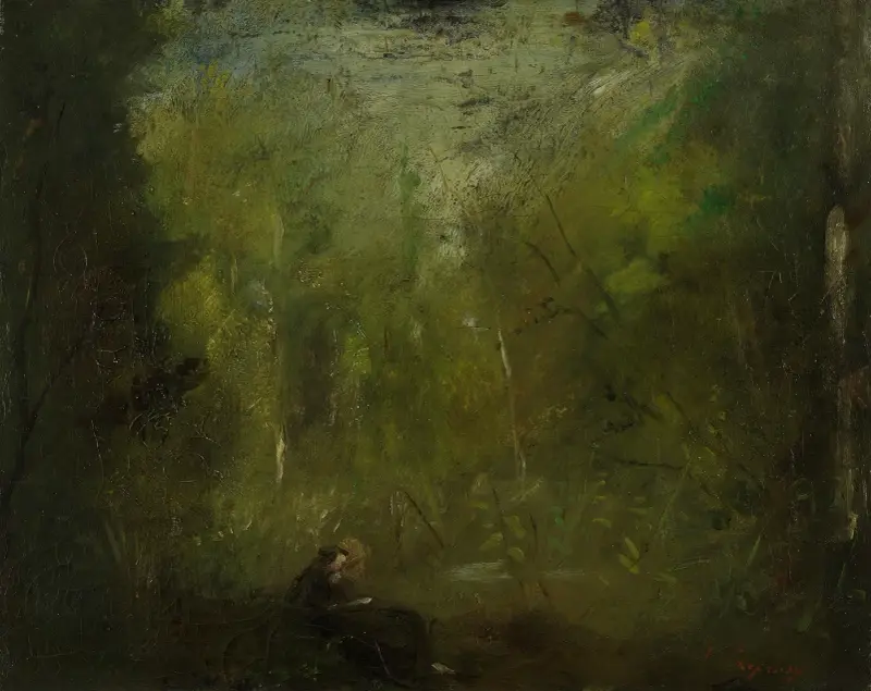 Solitude, la forêt av Jean-Baptiste Carpeaux