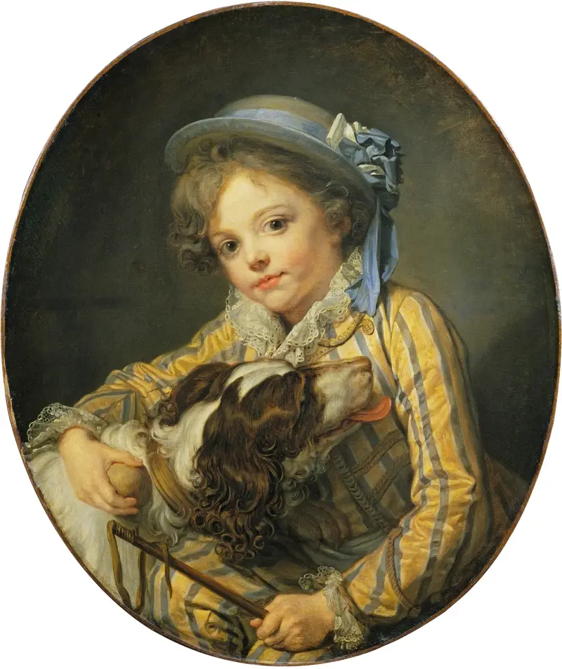 Chłopiec z psem, Jean-Baptiste Greuze