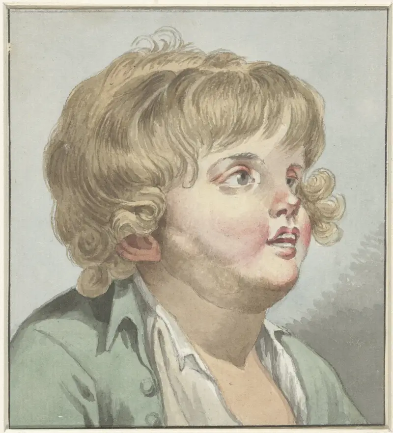 Boy’s head av Jean-Baptiste Greuze