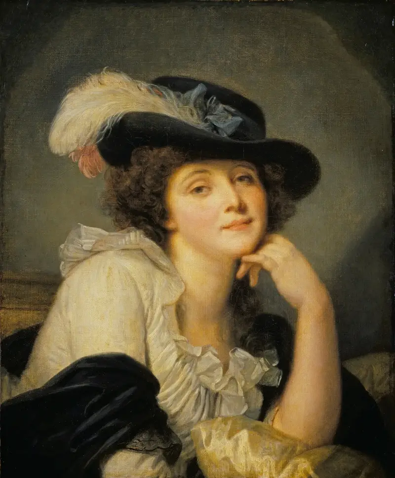 Porträtt av en kvinna, 1786 av Jean-Baptiste Greuze