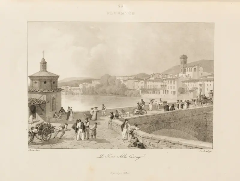 Florenz, 1833 – Nr. 3 von Jean-Baptiste Isabey