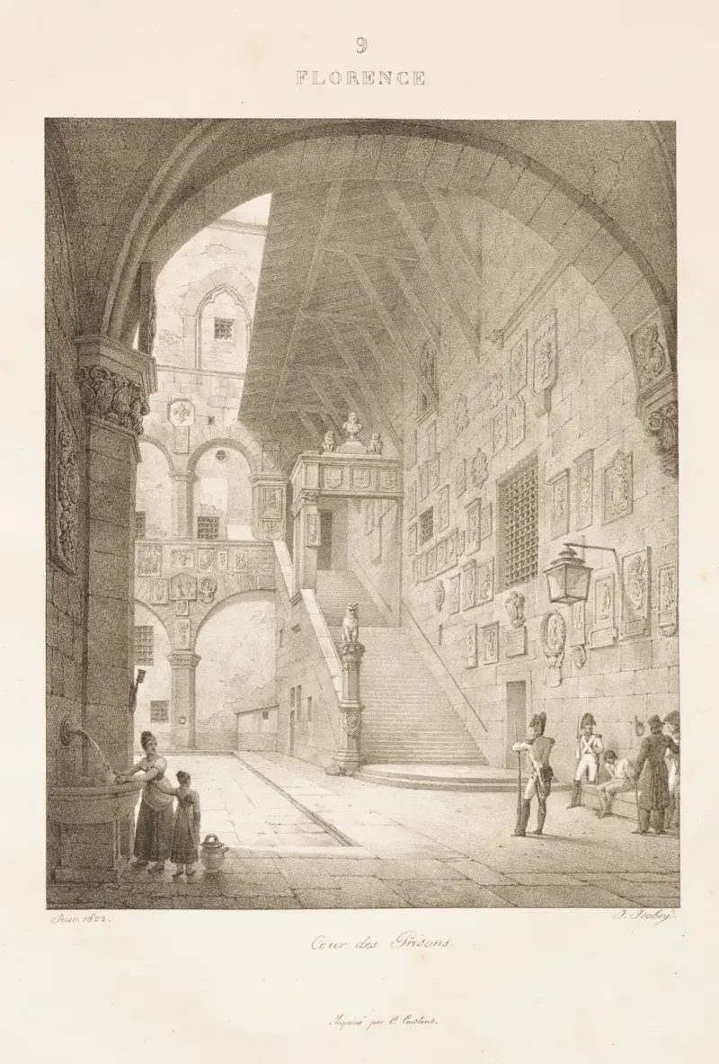 Florencja, 1833 – Nr. 1, Jean-Baptiste Isabey
