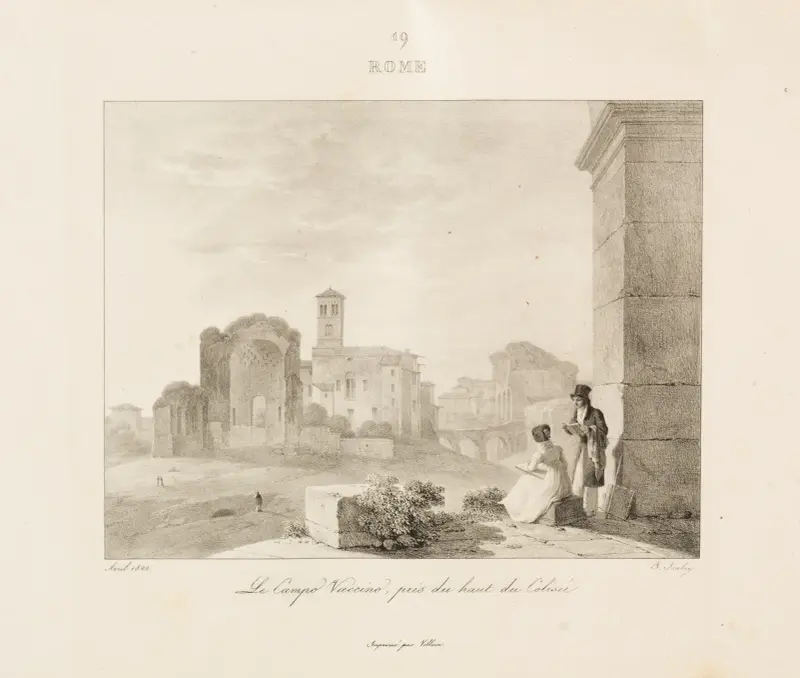 Rom, 1833 – Nr. 4 von Jean-Baptiste Isabey