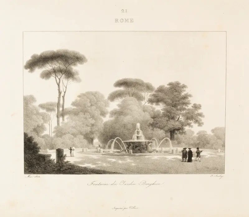 Rom, 1833 – Nr. 5 von Jean-Baptiste Isabey