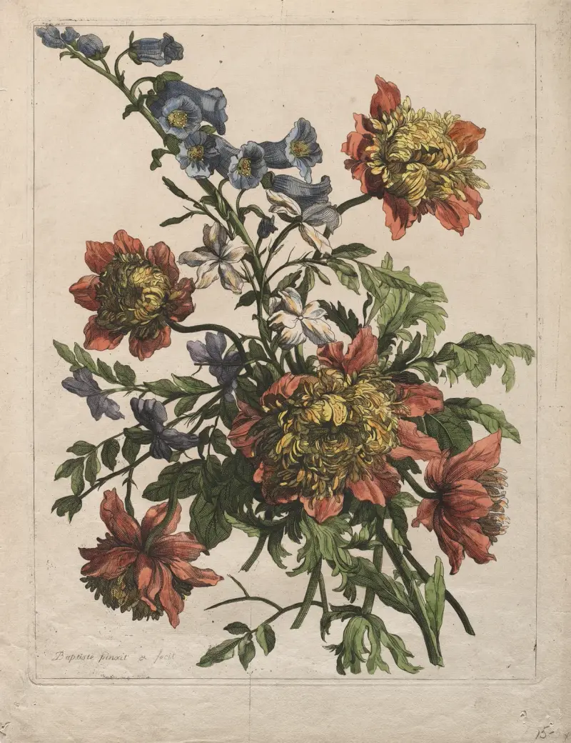 Blumenstrauß, 1680 – Nr. 1 von Jean-Baptiste Monnoyer