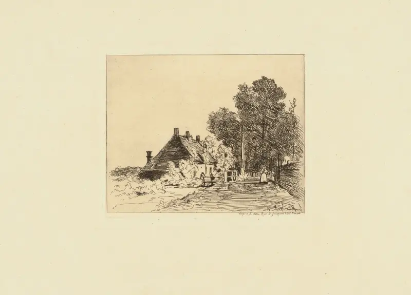 Die Amme von Johan Barthold Jongkind