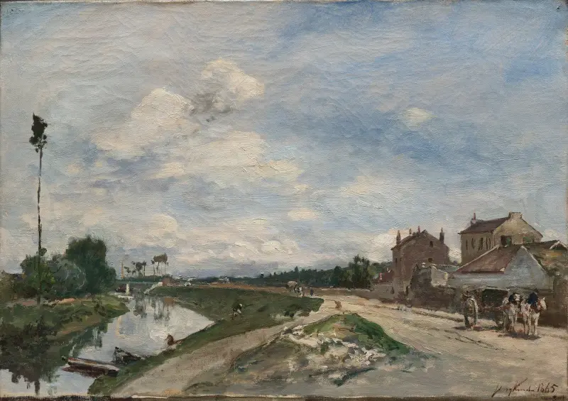Seina u Bas-Meudonu, Johan Barthold Jongkind
