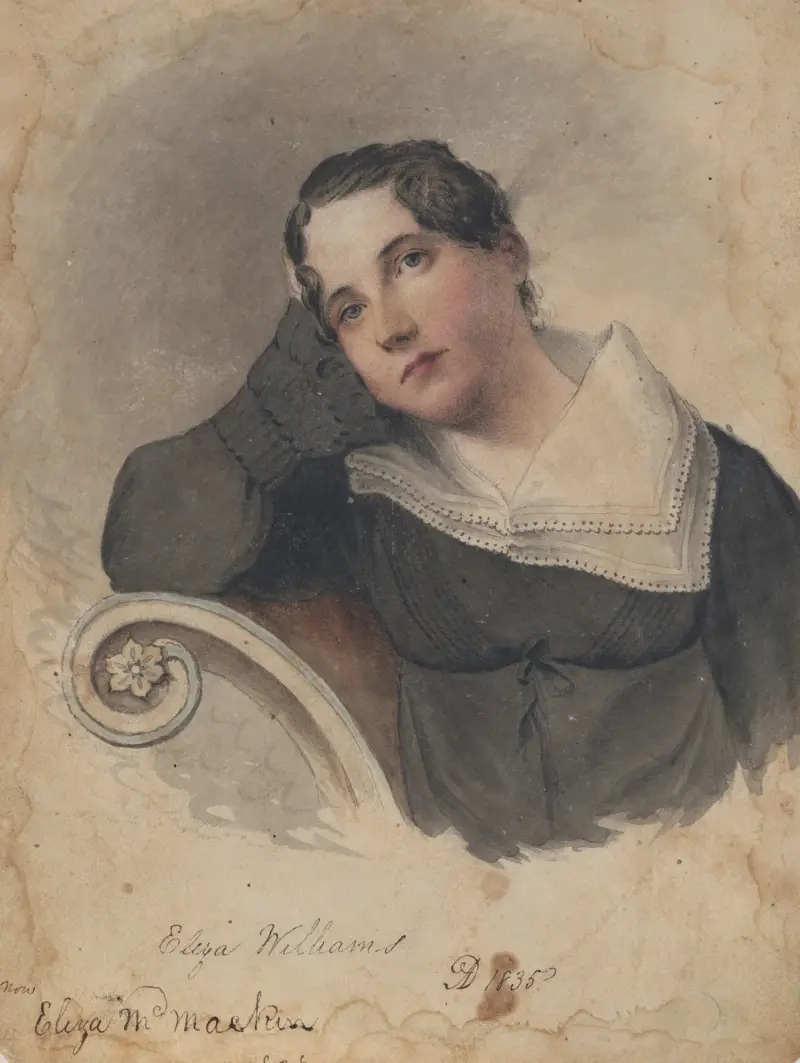 Eliza Williams, James Barton Longacre