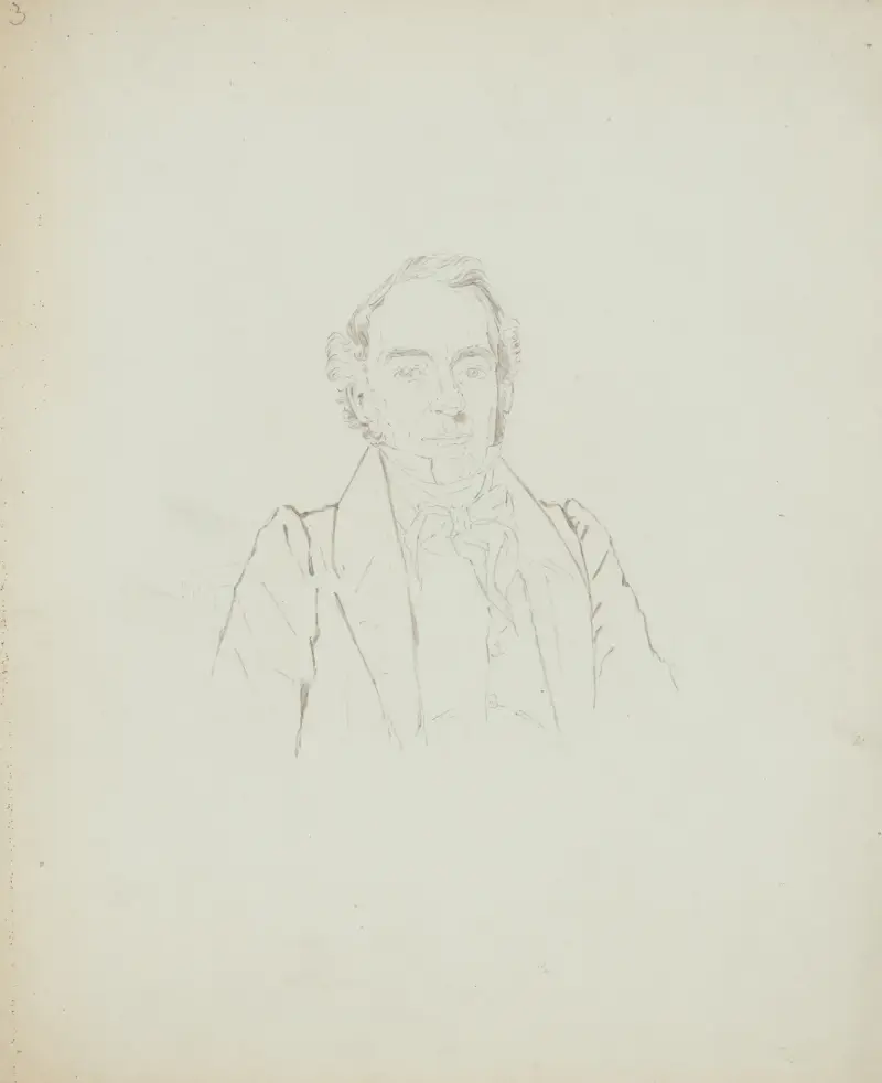 Unidentified Man, 1835 av James Barton Longacre