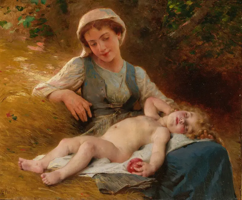 W głębokim śnie, Léon-Jean-Basile Perrault