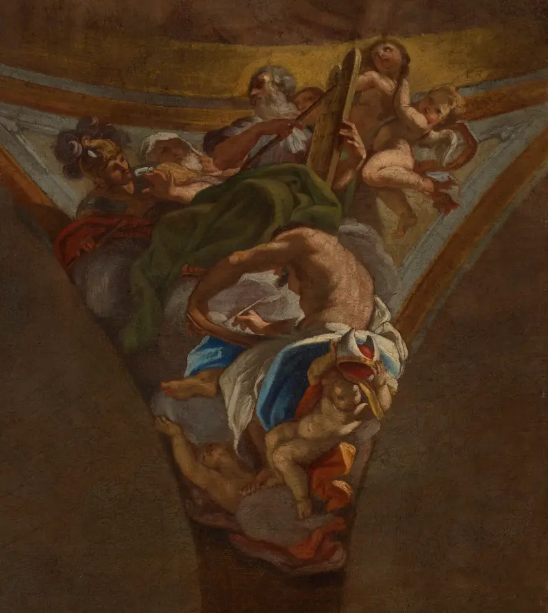Israels lagstiftare och ledare av Giovanni Battista Gaulli