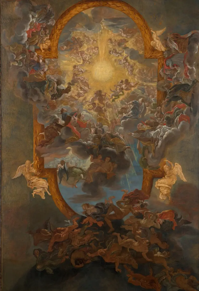 Der Triumph des Namens Jesu von Giovanni Battista Gaulli