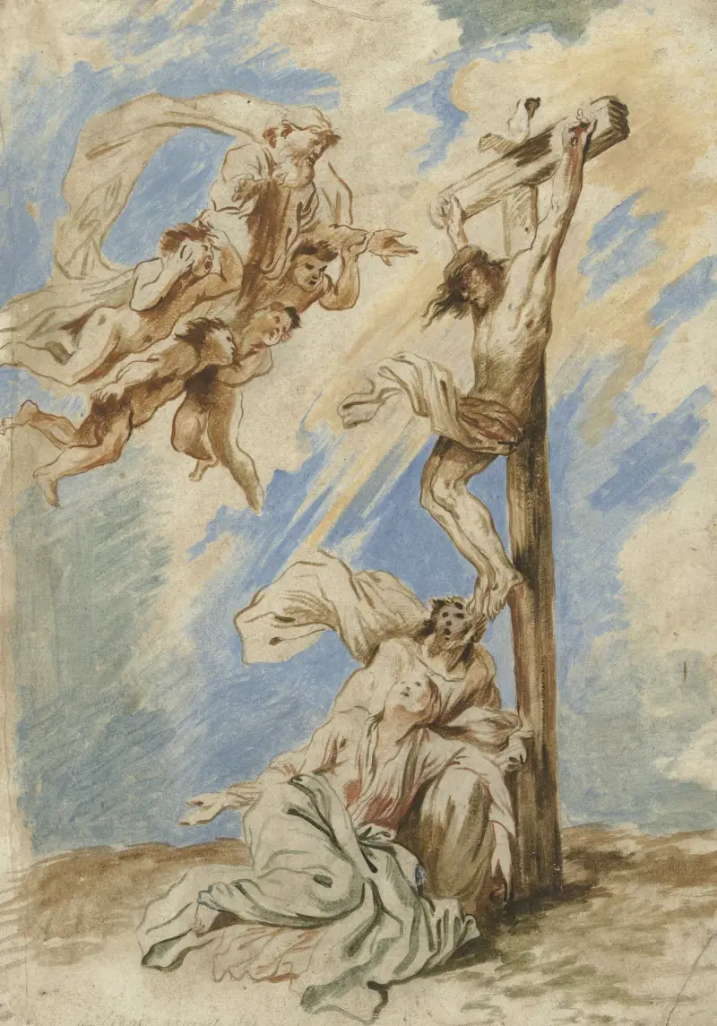 Kristus på korset av Giovanni Benedetto Castiglione