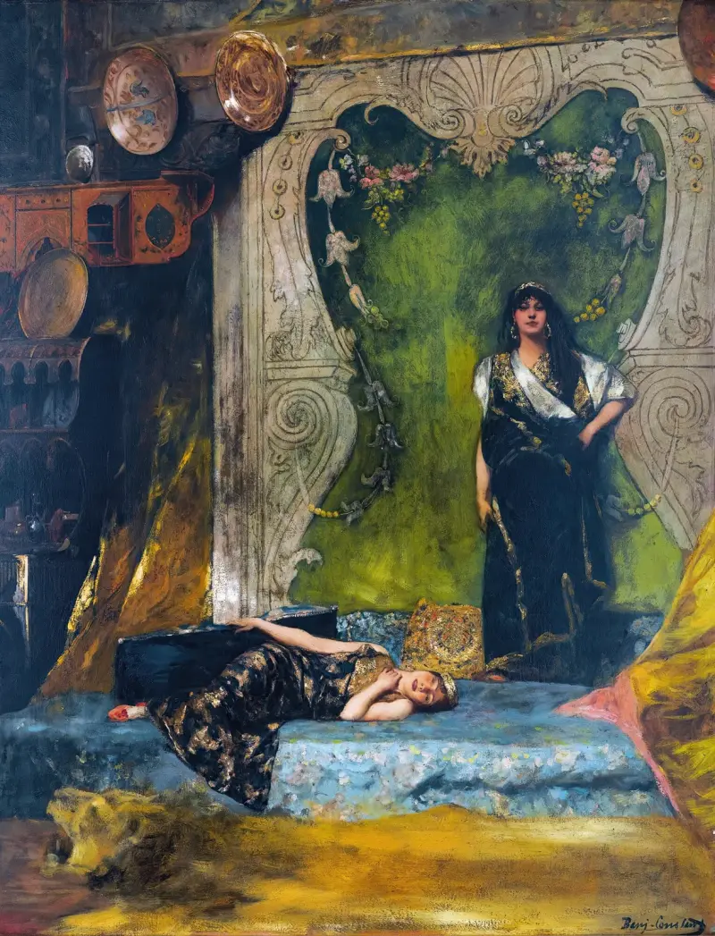 Popołudniowa apatia, Jean-Joseph-Benjamin Constant