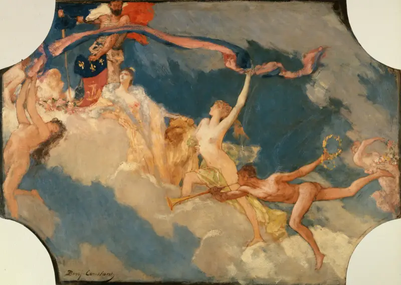 Die Stadt Paris lädt die Welt zu ihren Festen ein, 1889 von Jean-Joseph-Benjamin Constant