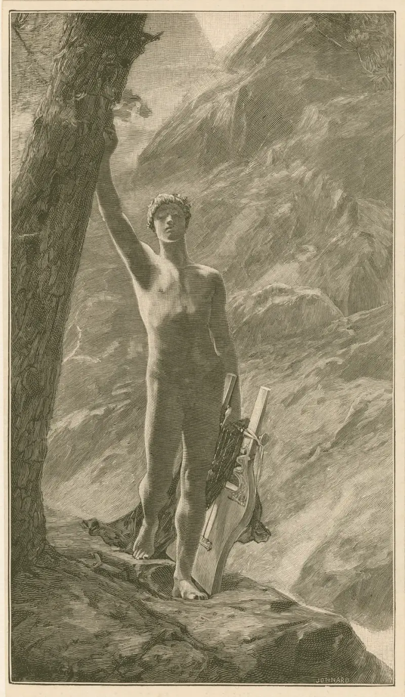 Orpheus von Jean-Joseph-Benjamin Constant