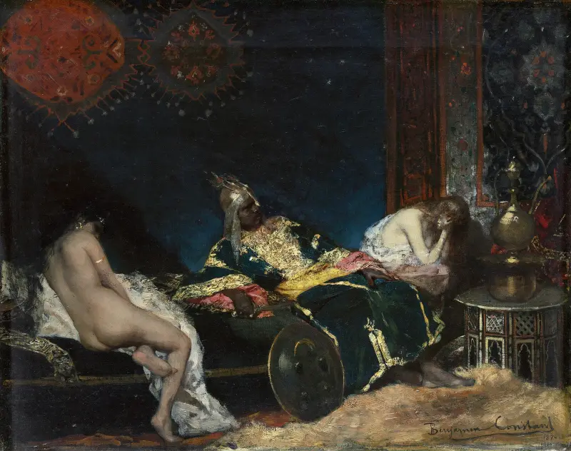 Serbska konkubina, Jean-Joseph-Benjamin Constant