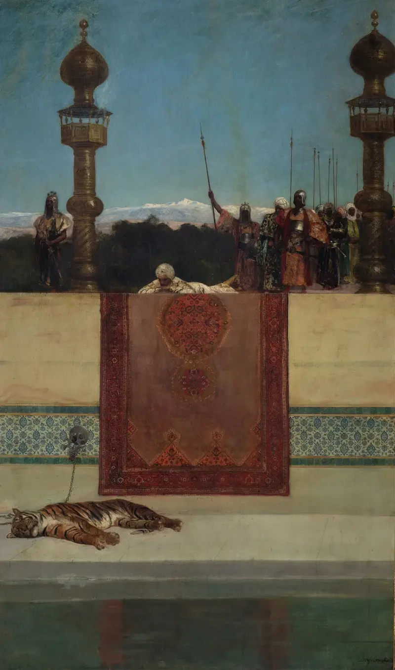 Tygrys sułtana, Jean-Joseph-Benjamin Constant