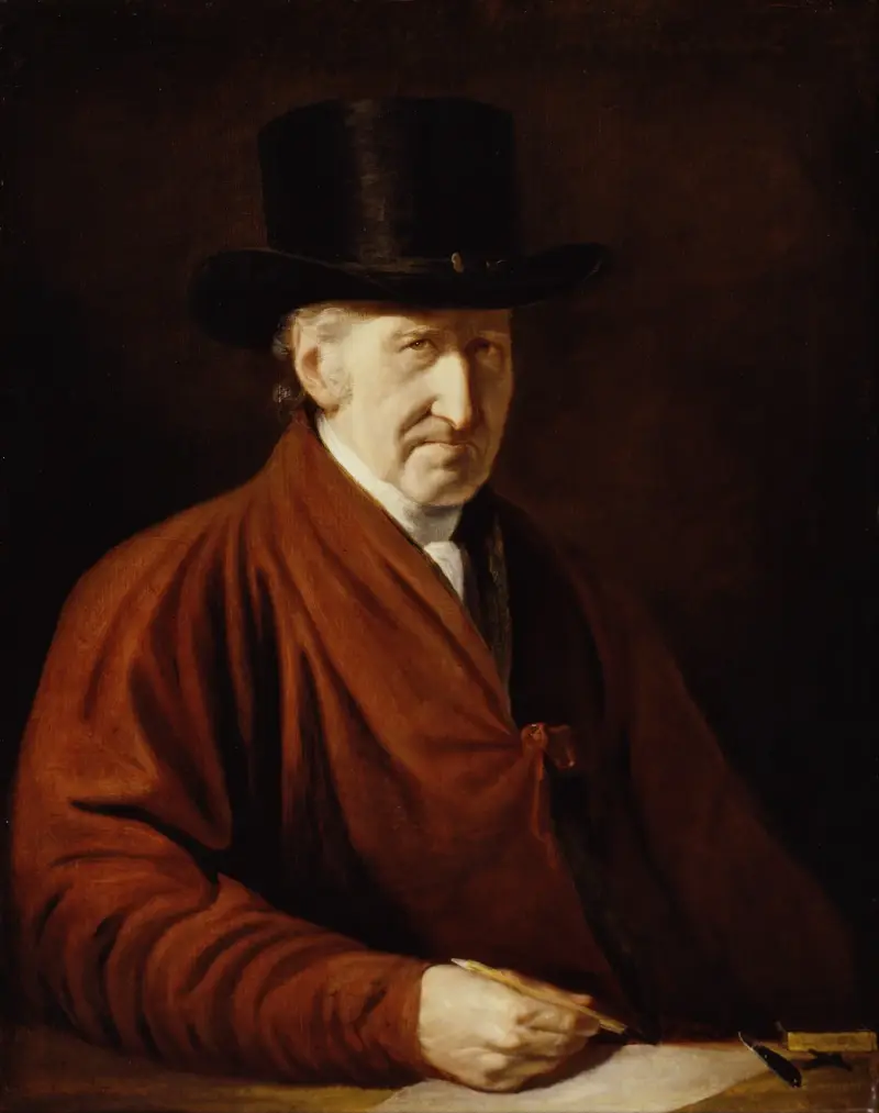 Selbstbildnis von Benjamin West