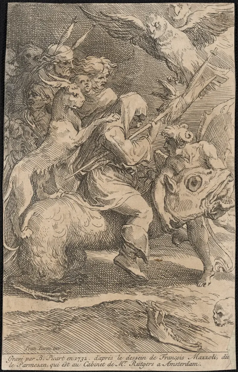 Der Hexensabbat von Bernard Picart