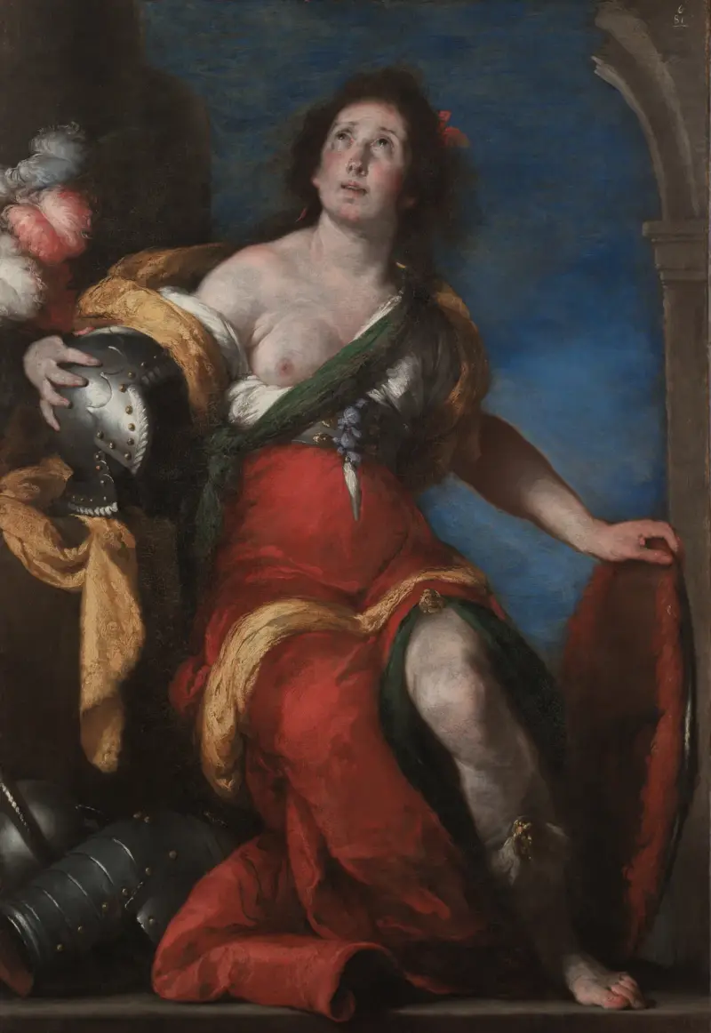 Allegorická postava, 1636, Bernardo Strozzi