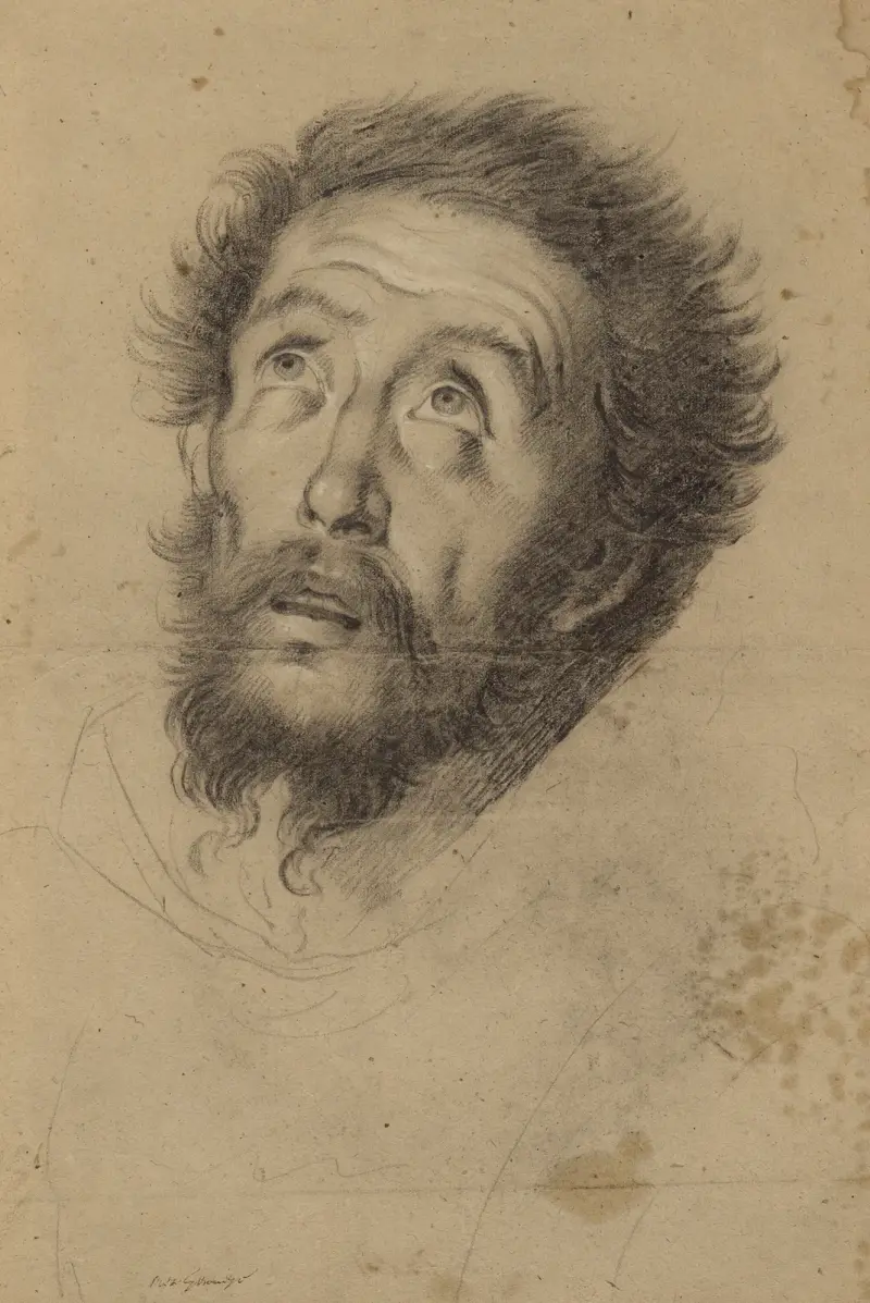 Hlava svatého Františka, Bernardo Strozzi
