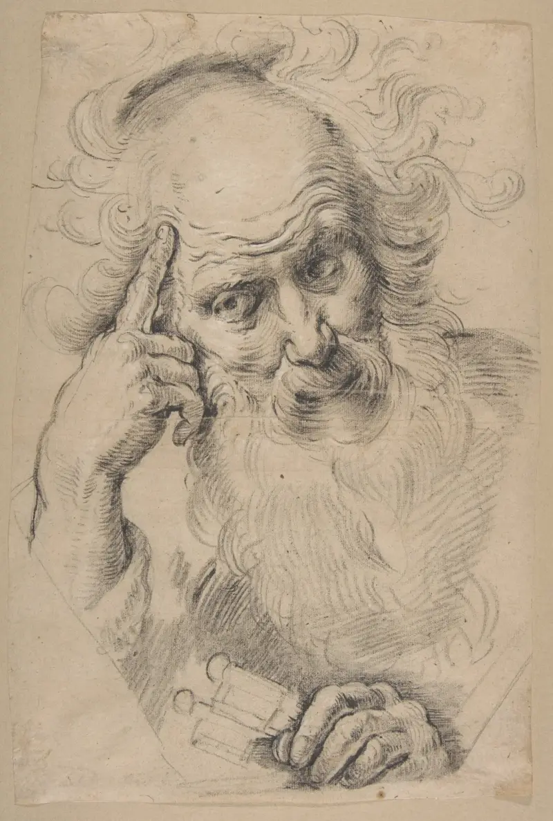 Saint Peter av Bernardo Strozzi