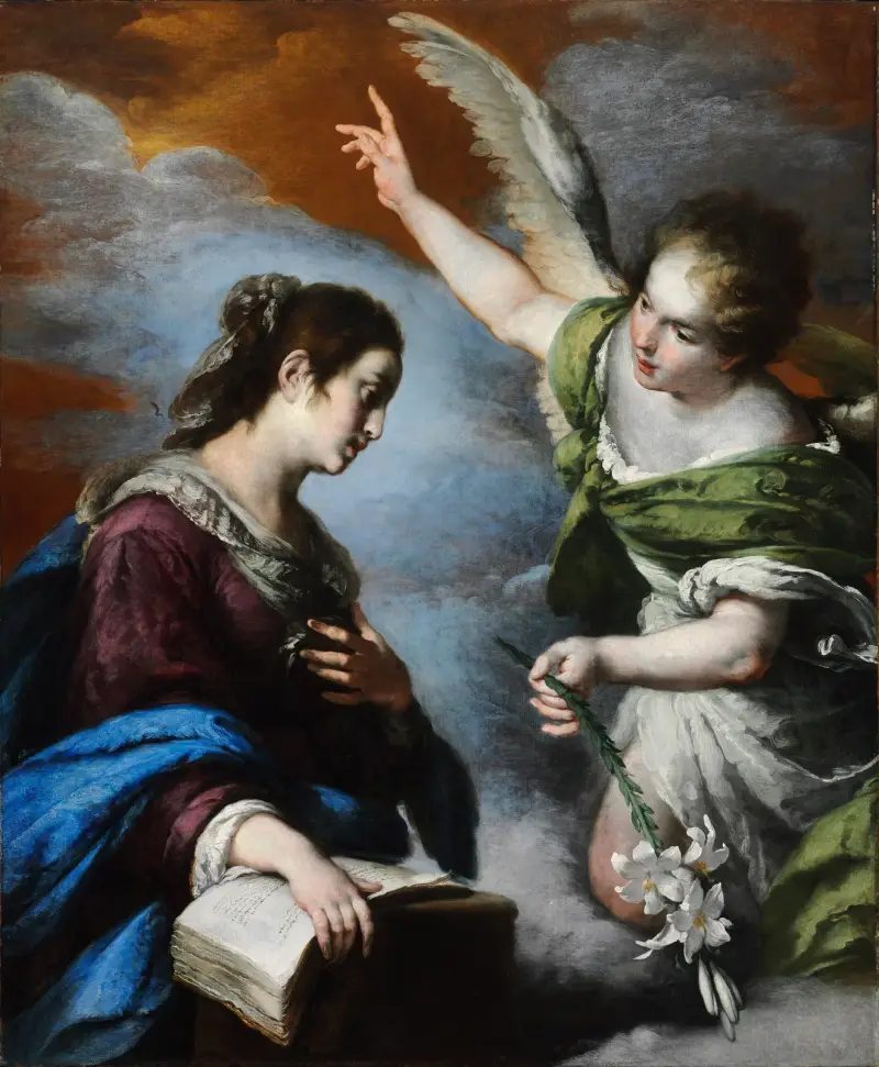Zvěstování, Bernardo Strozzi