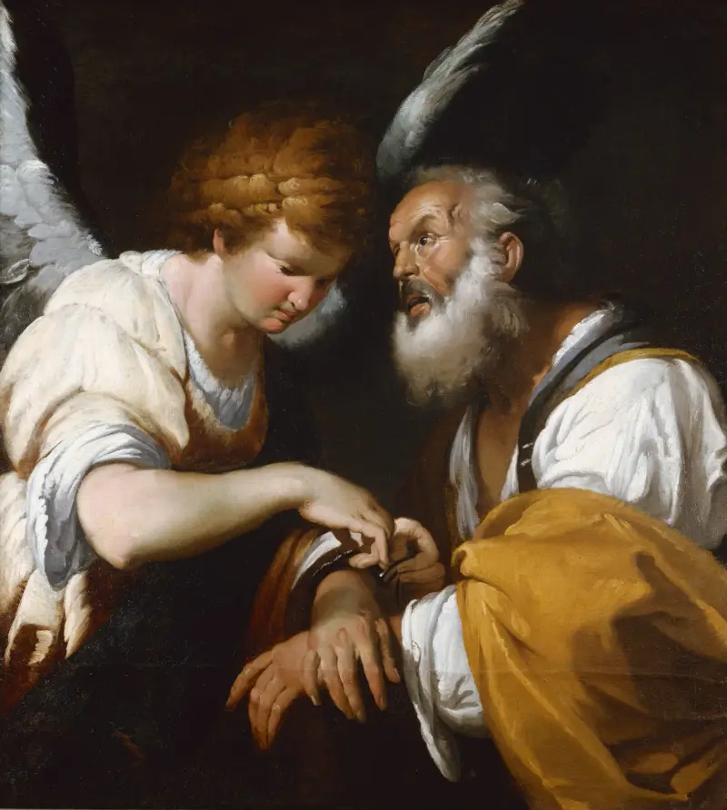 Osvobození svatého Petra, Bernardo Strozzi