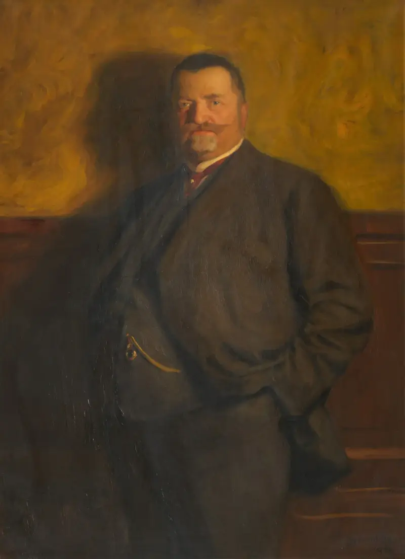 Ernst von Stubenrauch, polispresident i Berlin av Bernhard Österman