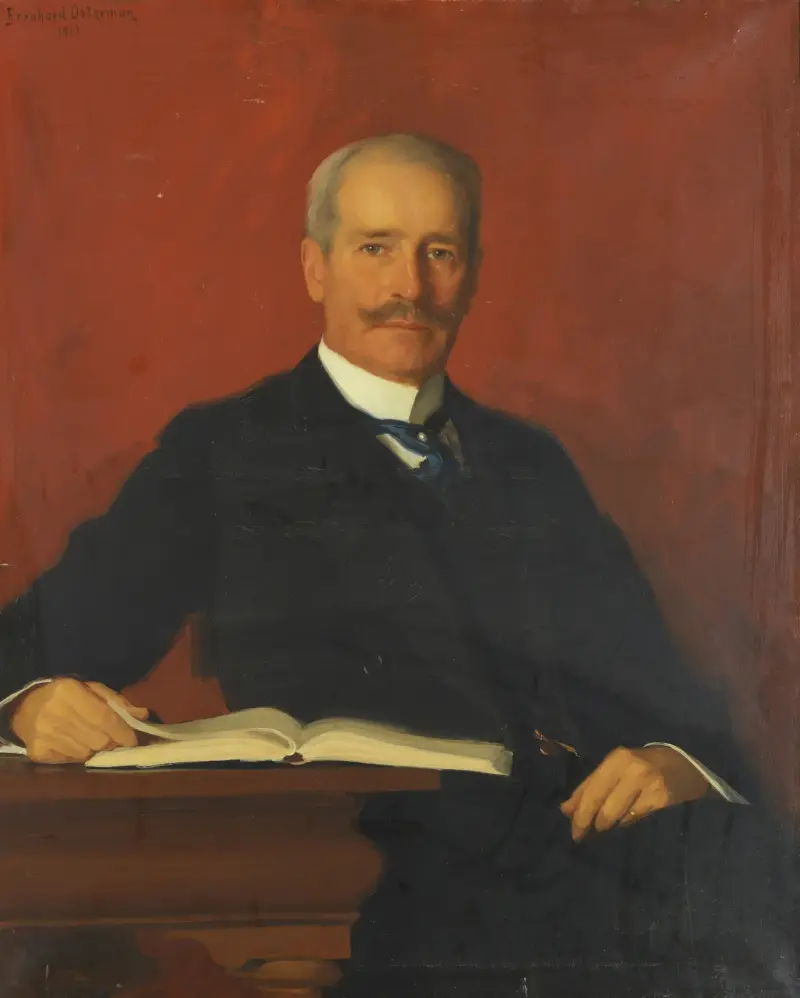 Gouverneur Lennart Reuterskiöld von Bernhard Österman