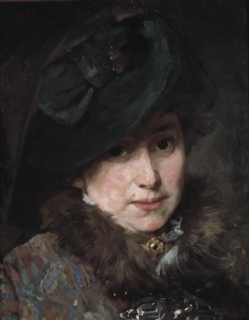 Hildegard Thorell, konstnären av Bertha Wegmann